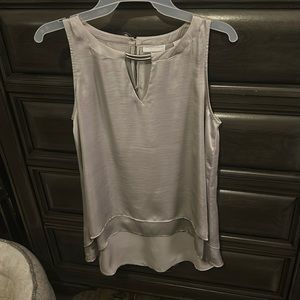 Gray short sleeve worktop extra small